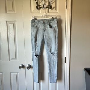 Distressed American Eagle jeans